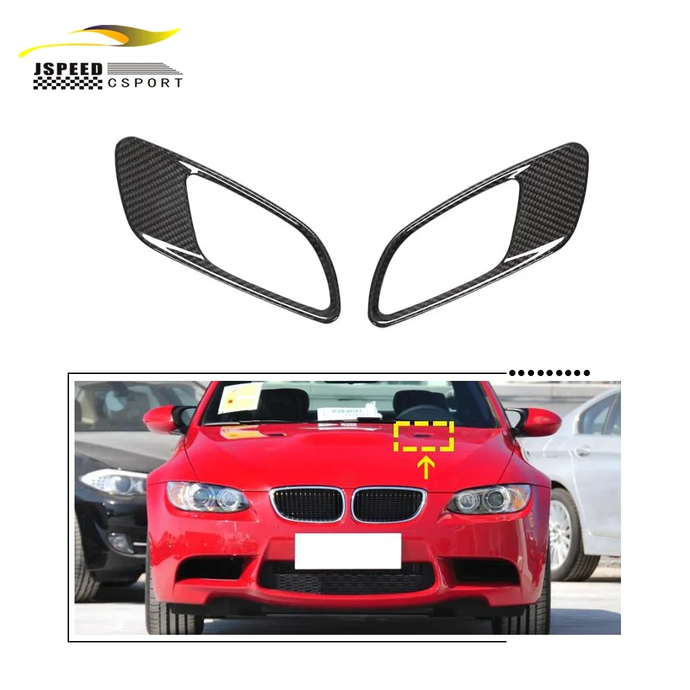 

Suitable for Dry carbon fiber cover mudguard vent distributor Suitable for BMW 3 Series E90, E92, E93 M3 2009-2013