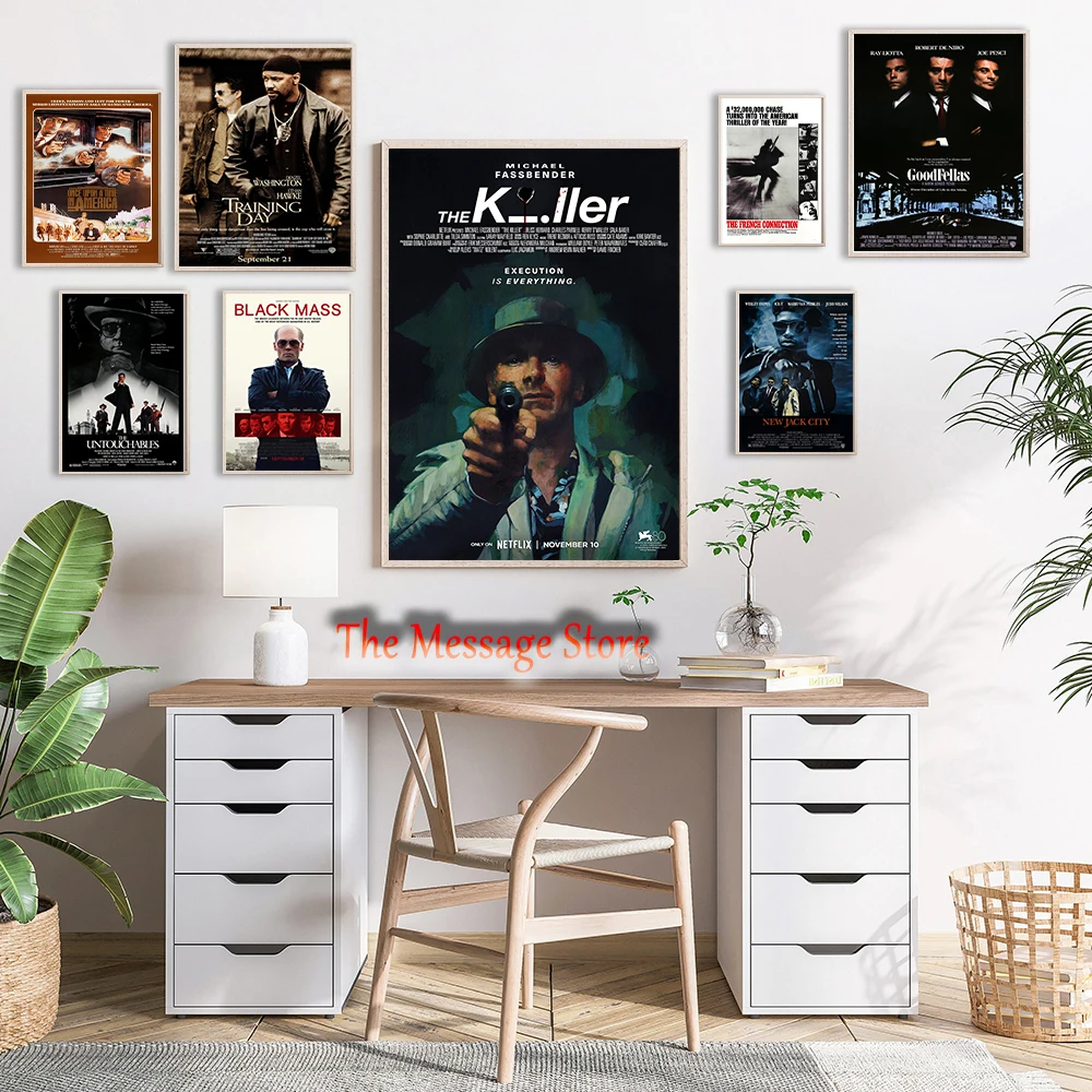 Sports Equipment Poster - Gangster Movies Training Day The Killer