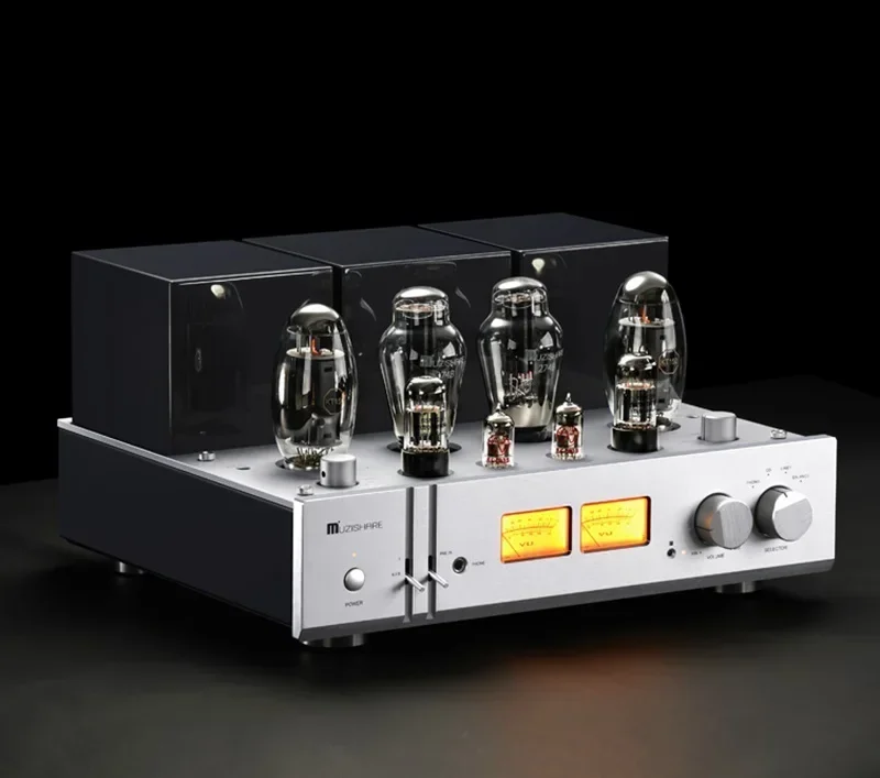 MUZISHARE New X10 KT150 Tube Amplifier HIFI EXQUIS Phono Stage / Integrated / Pure Power Lamp Amp with Remote