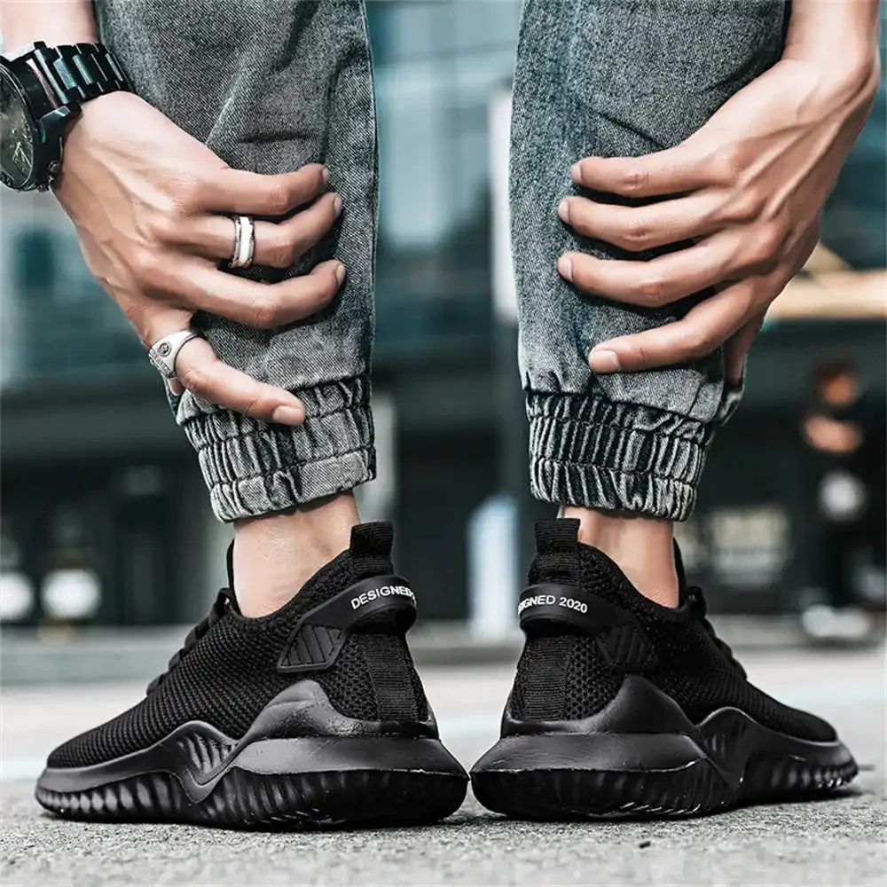 

Road Round Foot Sneakers For Men Blue Running Men's Shoes Size 47 Large Dimensions Sport On Sale High Quality New Foot-wear