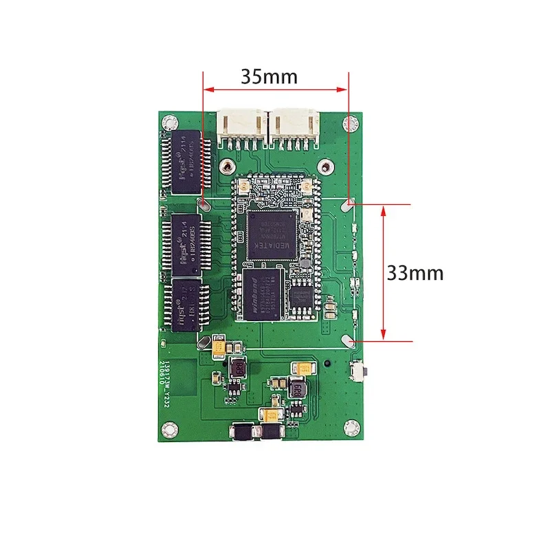 Industrial cellular 4G LTE router PCB board 4G modem 2.4G wifi wireless router SIM card slot serial rs232&485 PCB board