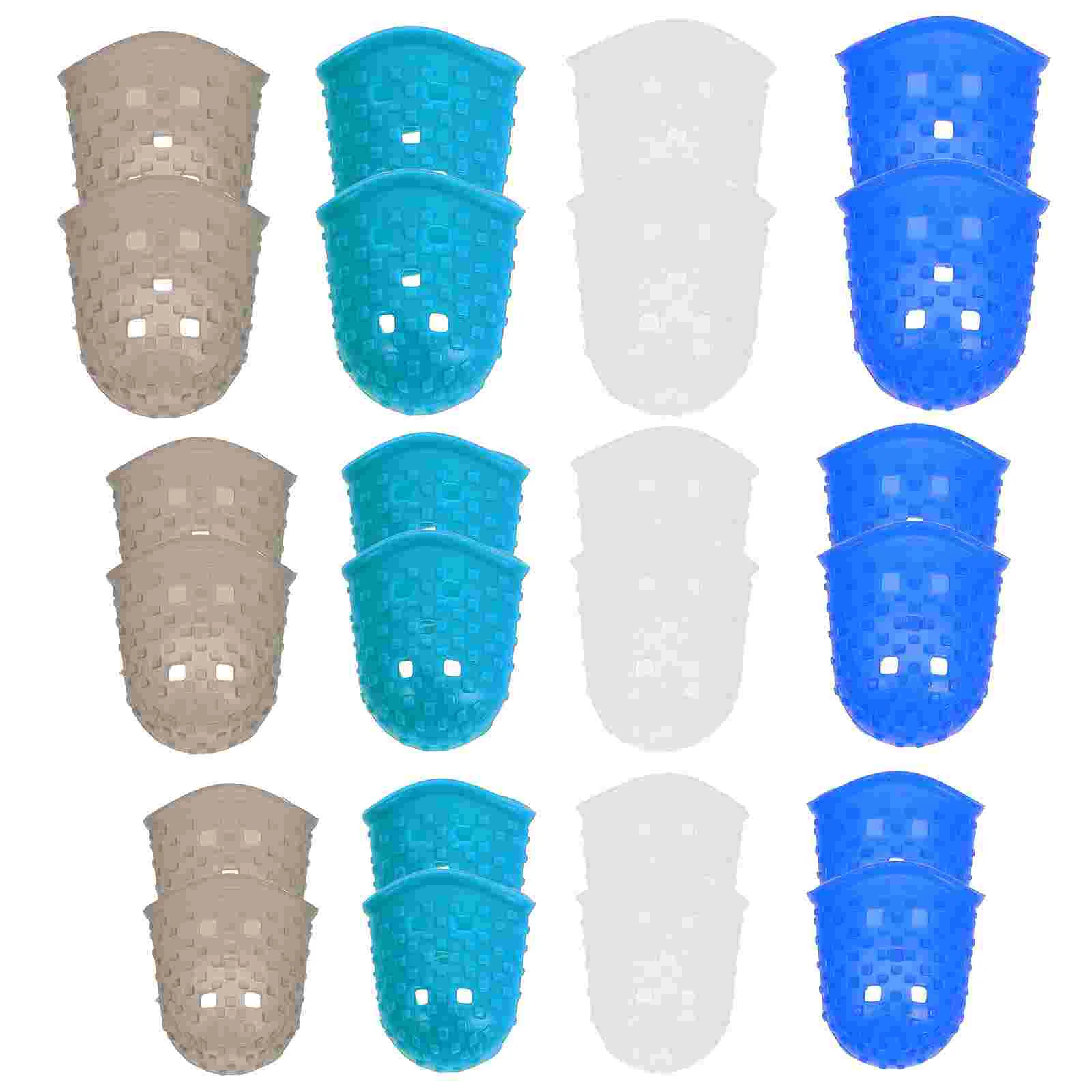 종이 분류용 핑거 그립 보호대, 사무용품, 손가락 끝 슬리브, 고무 침대, 기타 작업용, 24 개