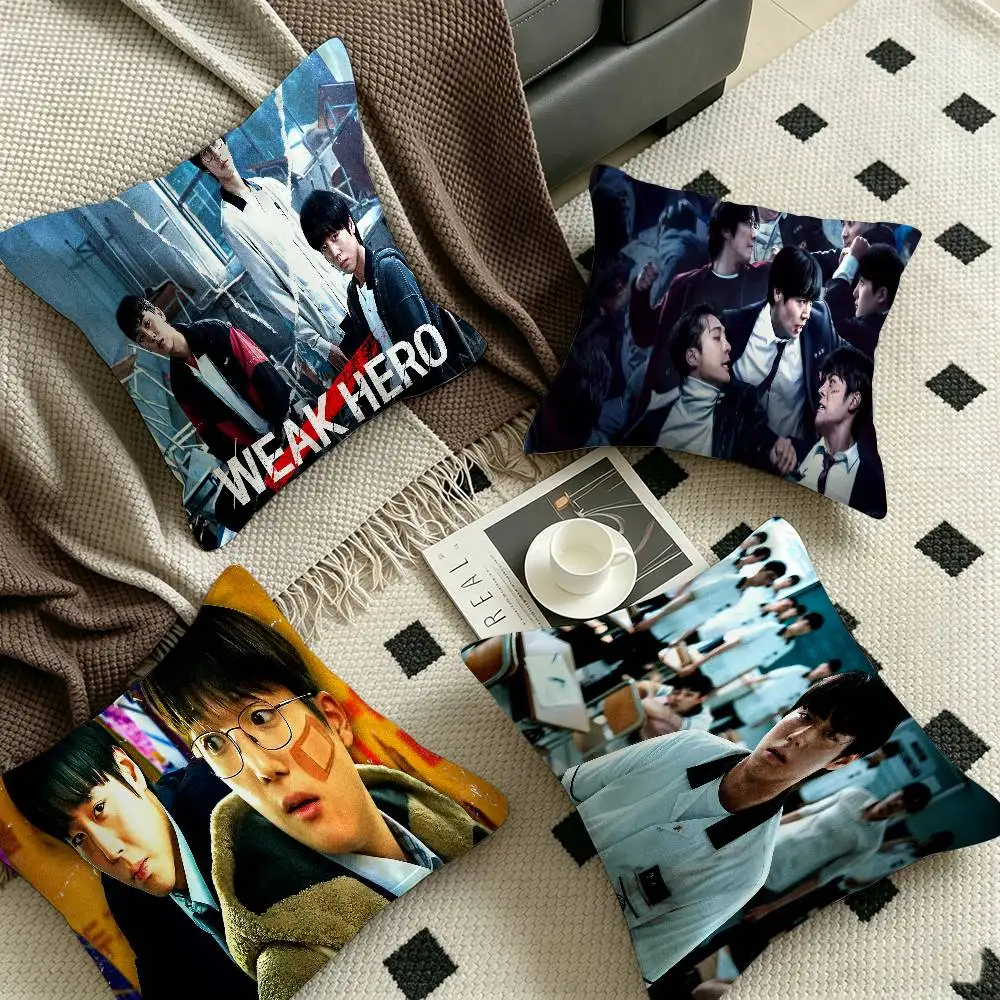 Weak Hero Class 1 Pillowcase toon Gift Cushion Cover Bedroom Home Sofa Chair Seat Decor pillow case