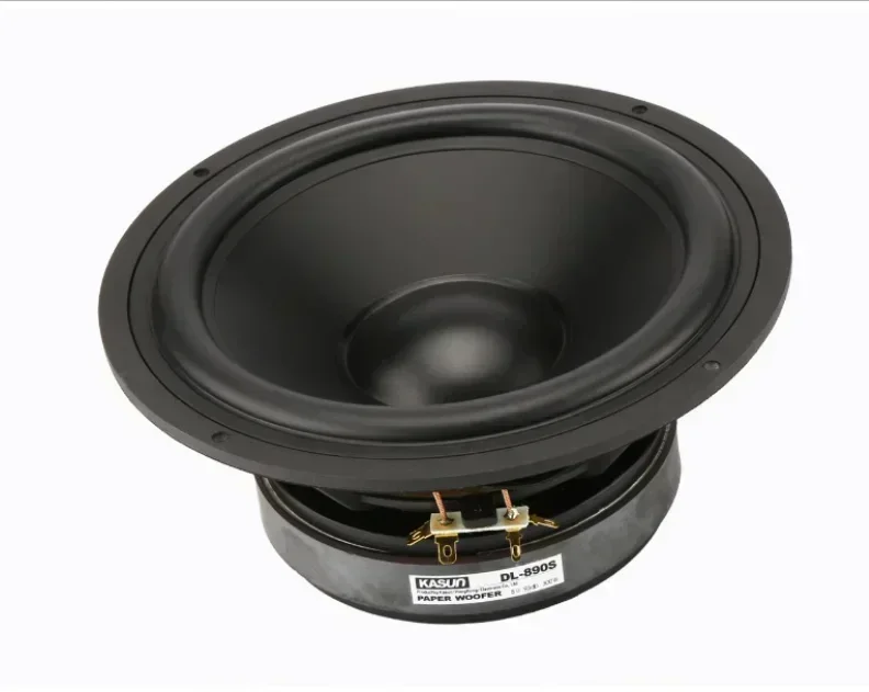 1 Pieces KASUN DL-890S/KS-8014 8\'\' Hi-Fi Home Audio DIY Subwoofer Speaker Driver Deep Bass Suspension 8ohm/300W Fs=28Hz OD=218mm