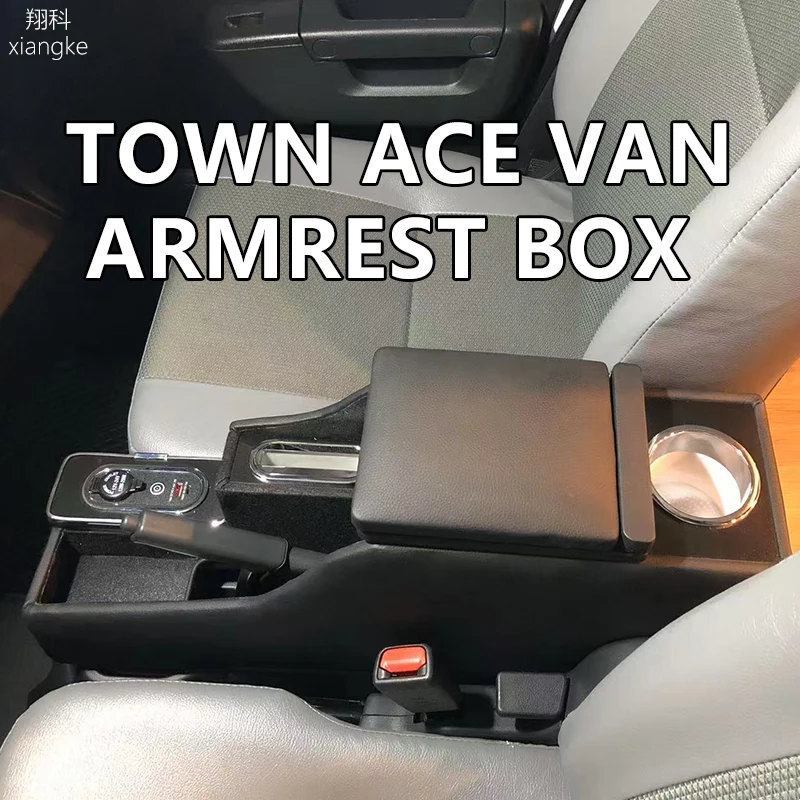 For Toyota Town Ace Van Armrest Box Truck Storage Box Tang A Tang S Armrest Console Box Front Seat Middle Storage Box