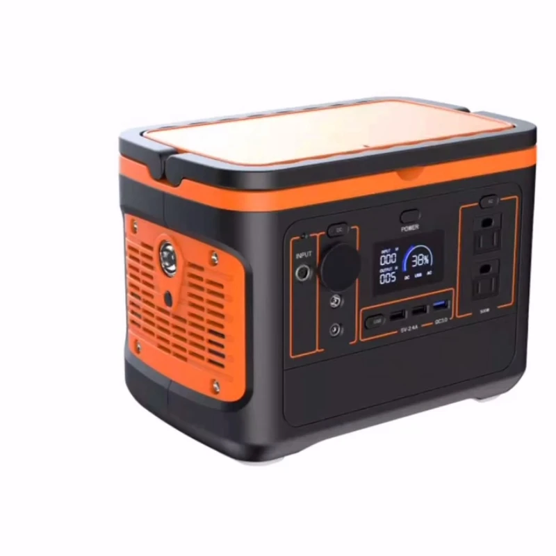 LED Light Lithium Battery Charger 500Wh Portable Power generator Bank Station mini generator