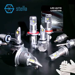 STELLA led foglight H11 H7 9005 H4 plug & play same size as original fog lights for car/motorcycle 12V 880/H1/5202/H13 LED lamp