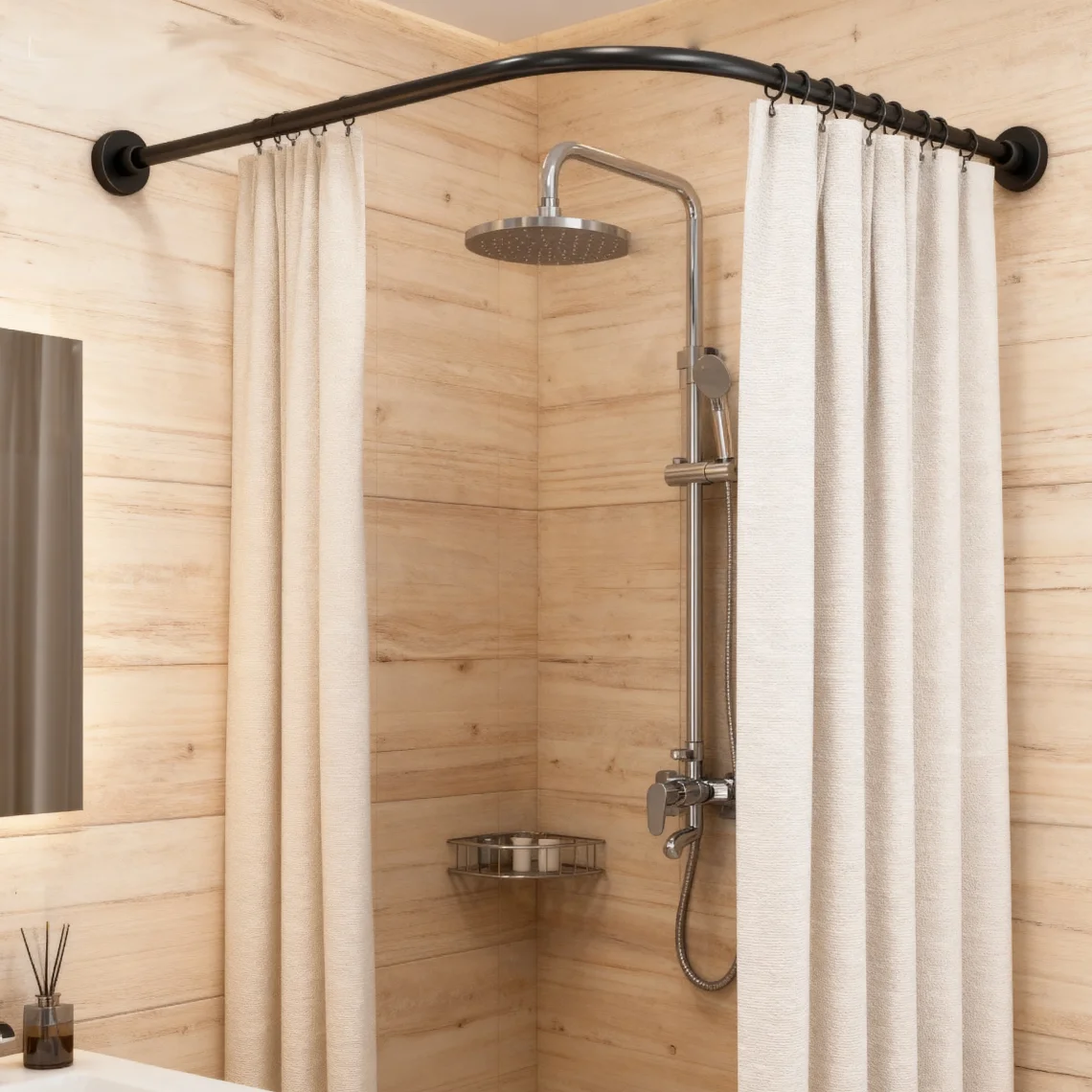 Thumbnail 4 - #75 Best Shower Curtain Rails to Buy In 2026
