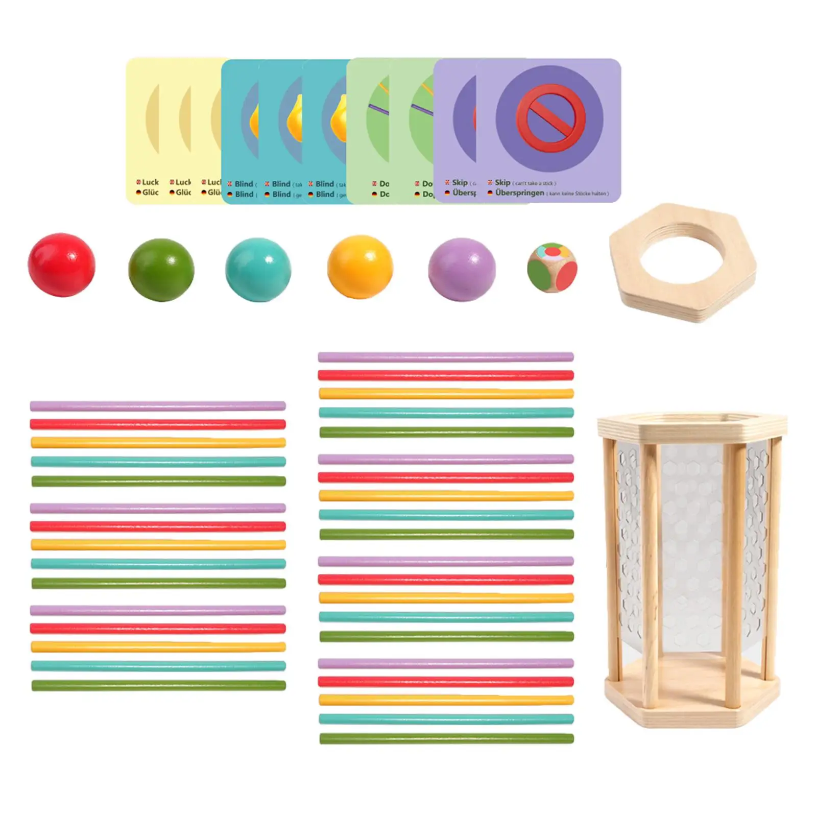 Jeu de société en bois Montessori pour enfants de 3 à 6 ans, jeu familial pour garçons et filles