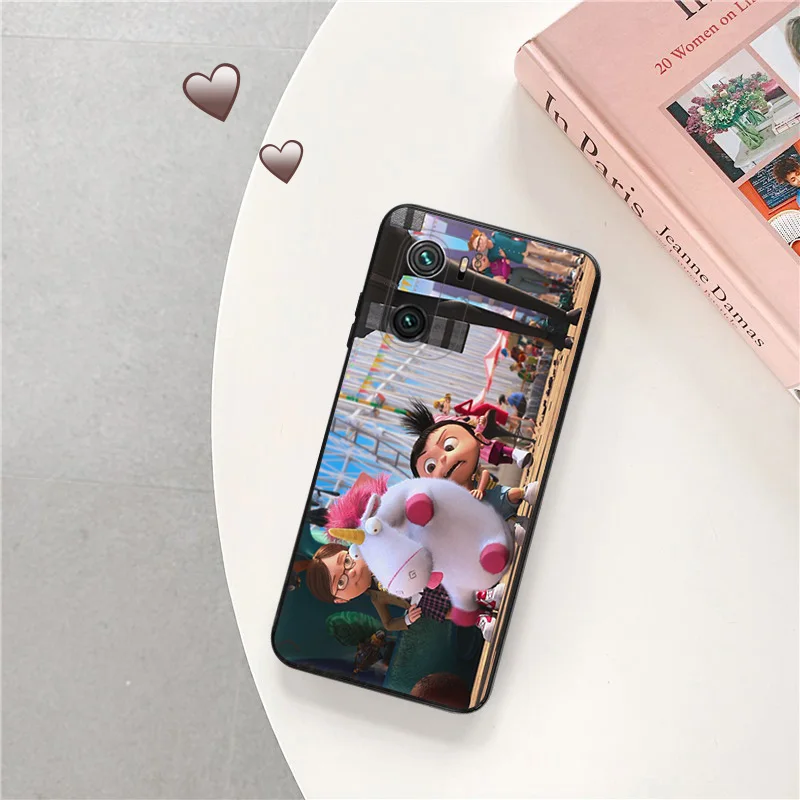 Black Soft Phone Cases For Redmi Note 10 10s 9 9t 9s 8 8t 7 9a 9i c 10a 10c 13 a3 x Xiaomi 10t Pro My Fluffy Unicorn Agnes Cover