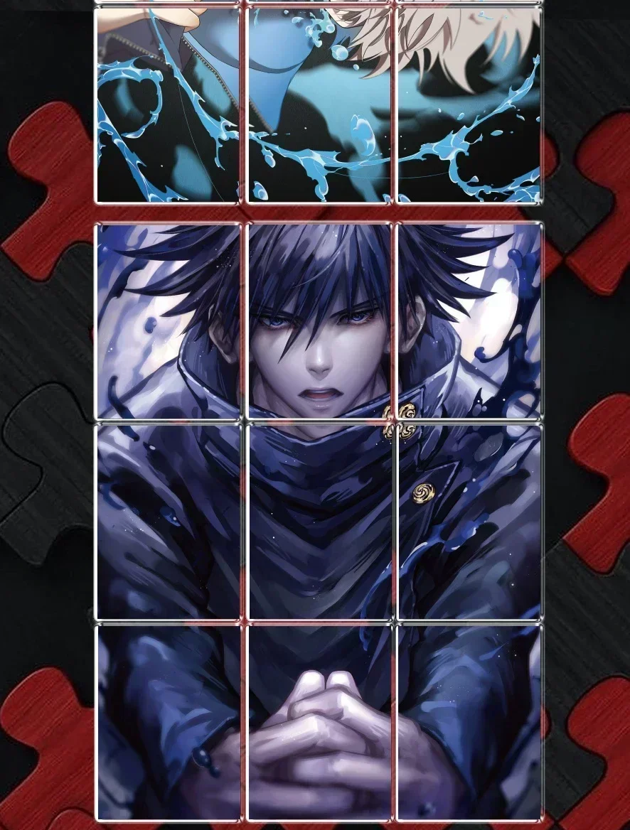 Jujutsu Kaisen Card Advanced Chapter Rare Metal Cards Grade Quicksand Cards Gojo Satoru Fushiguro Megumi Collection Cards
