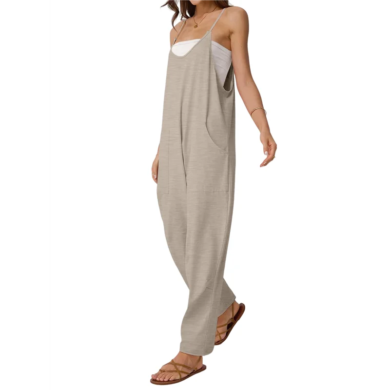 

ABRT-Jumpsuits For Women Casual Summer Outfits Rompers Comfy Beach Vacation Trendy Overalls Fashion Clothes