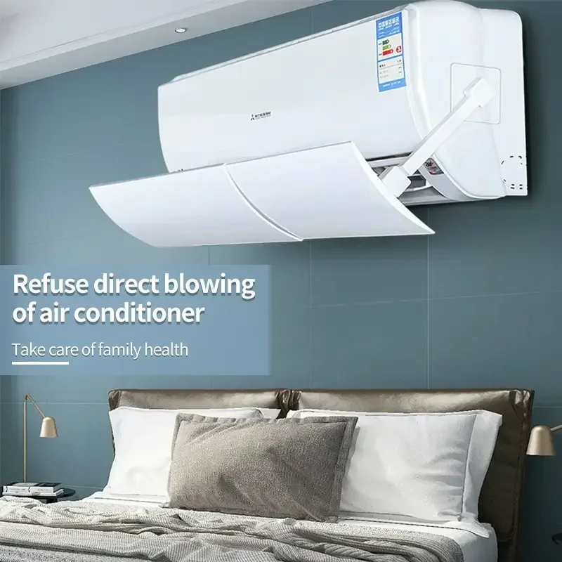 Scalable Air Conditioning Windshield, Anti-Direct Blowing Universal Air Outlet Baffle, Household Air Conditioner Wind Deflector
