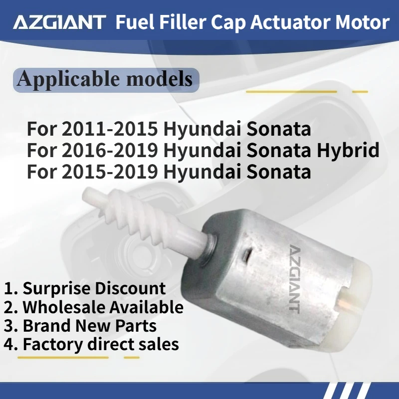 

For Hyundai Sonata 2011-2015/Sonata Hybrid 2016-2019 Car Fuel Filler Flap Open Lock Release Actuator Motor Brand new parts OEM