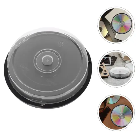 4 PCS 보관함 케이스 빈 케이스 홀더 정리 상자 디스플레이 홀더 Dvd