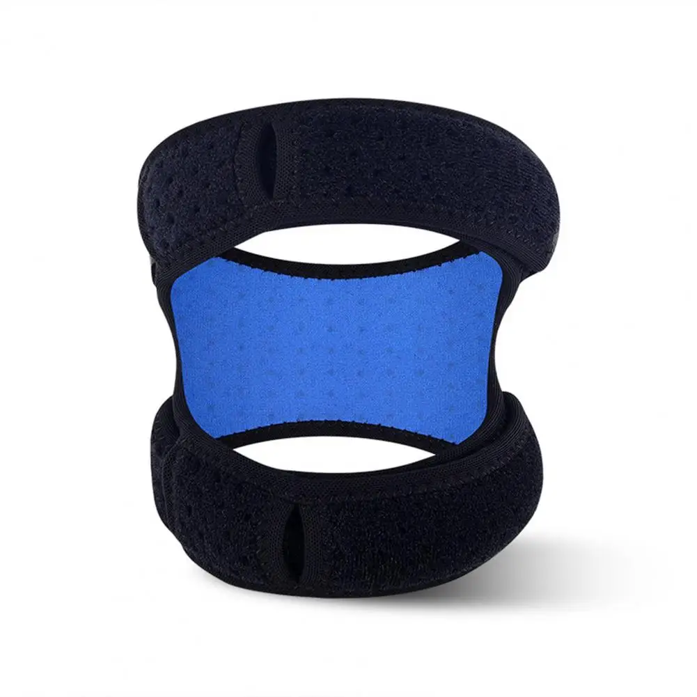 Knee Support Brace Impact Resistant Knee Pad Adjustable Patellar Tendon Support Strap for Knee Pain Relief During for Arthritis