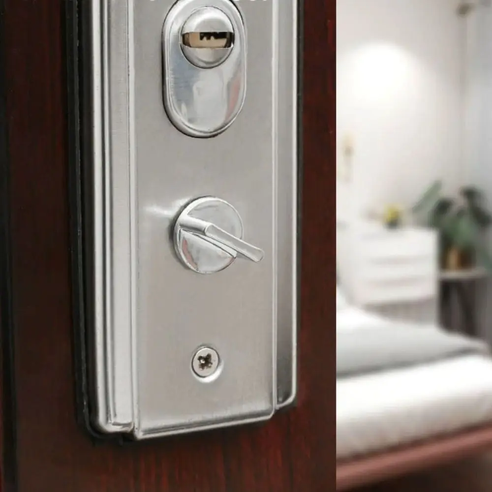 Universal Anti Theft Door Knob Safety Antirust Door Locking Knob Stainless Steel Thickening Door Lock Accessories Office