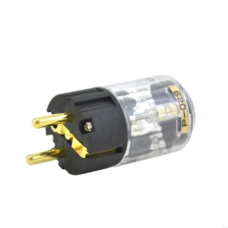 20 cb 1SET P-029 C-029 Connettore alimentazione EU in oro a rame fine facile da usare facile da usare