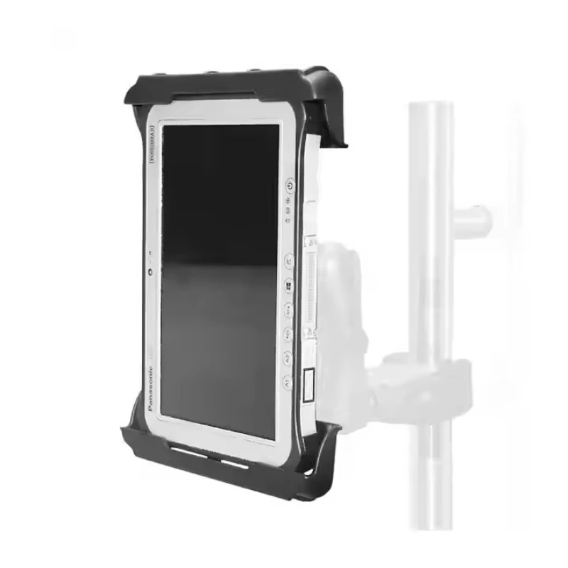 Spring Loaded Tablet Holder for 9.7“-12.9” Tablets Desktop Adjustable Tablet stand for Truck/Car Mount