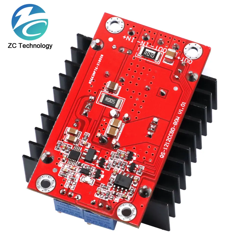 DC-DC CC CV Buck Boost Converter 9-35 to 1-35V 80W Buck Booster DC Step Down Step Up Adapter Module Adjustable Voltage Regulator