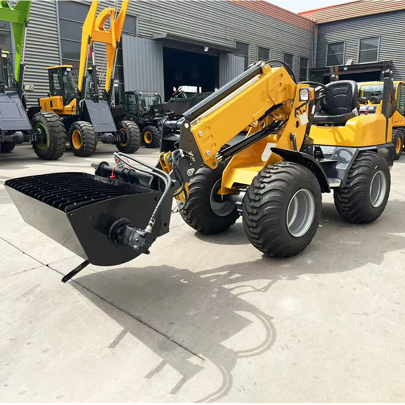 

Free Shipping telescopic loader CE/EPA FarmDiesel Engine Compact Skid Steer Loader Cheaper Mini Skid Steer Wheel Loader