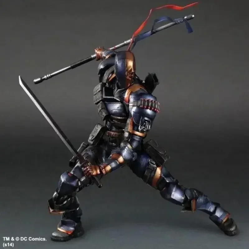 

Play Arts Yamaguchi-style Arkham Origins Arkham Knight Deathstroke Action Figure Toys Collectibles Popular Toys Gifts