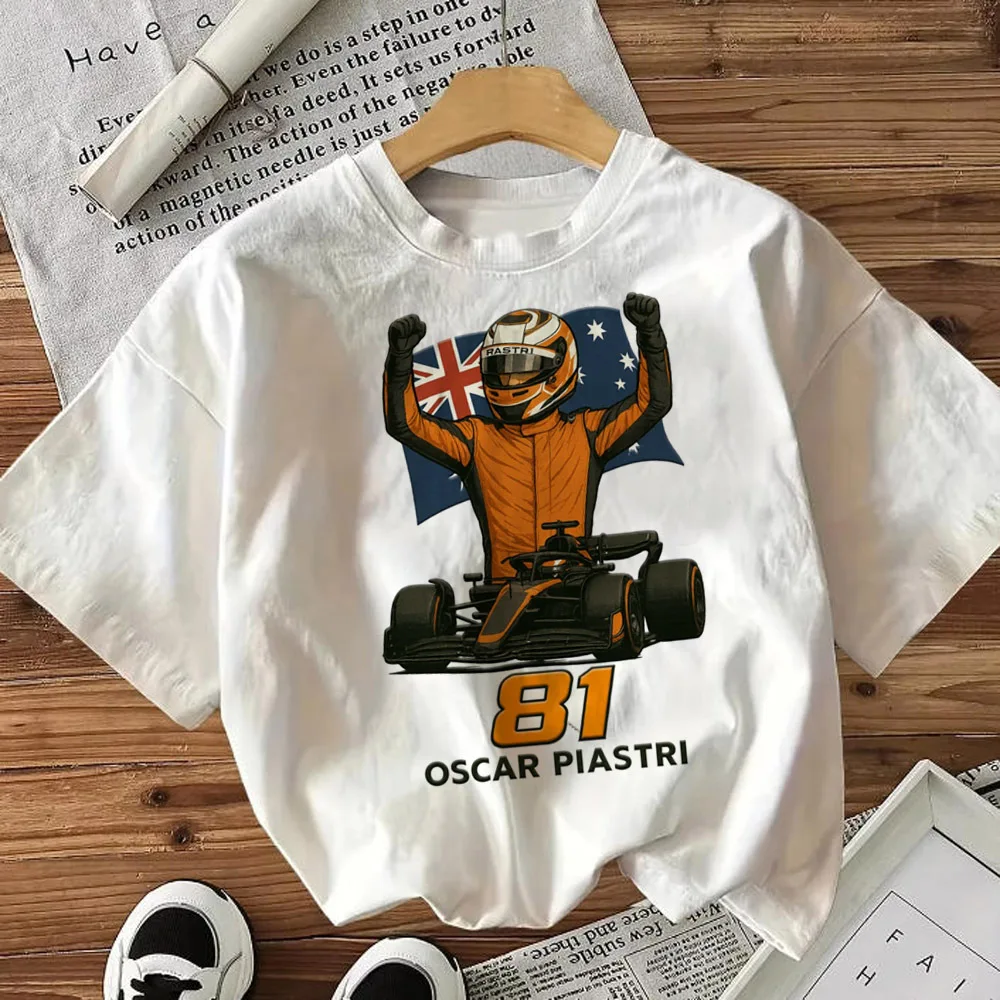 Oscar Piastri t shirt girl summer harajuku clearance sales jojifuku top tees clearance sales aesthetic japan streetwear cute