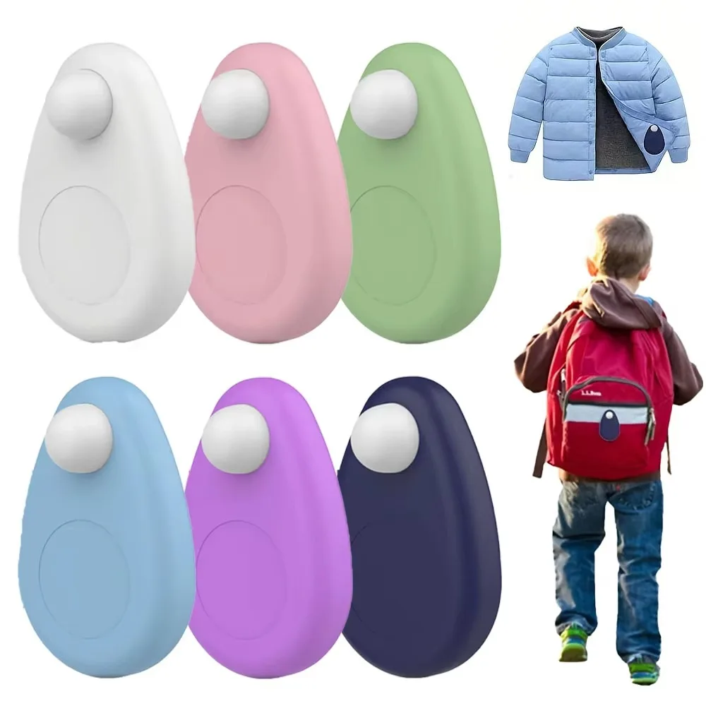 for AirTag Holder for Kids  Design Anti-Removal for AirTag Silicone Case with Safety Pins for Children Elderly Pets