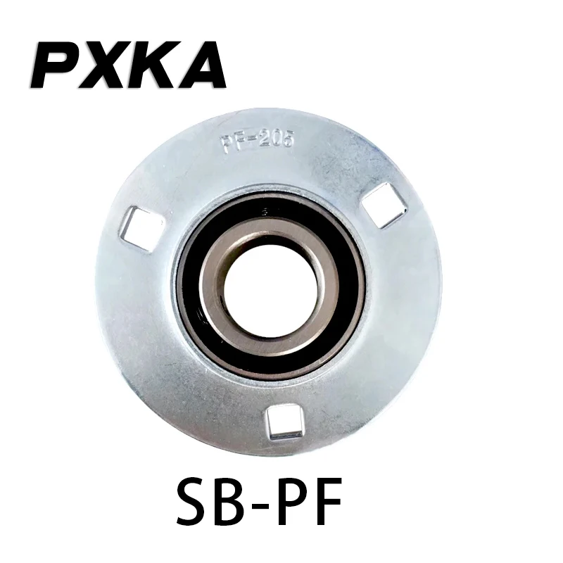 Steel plate stamping outer spherical bearing seat sb+pf203/204/205/206/207/208/209/210