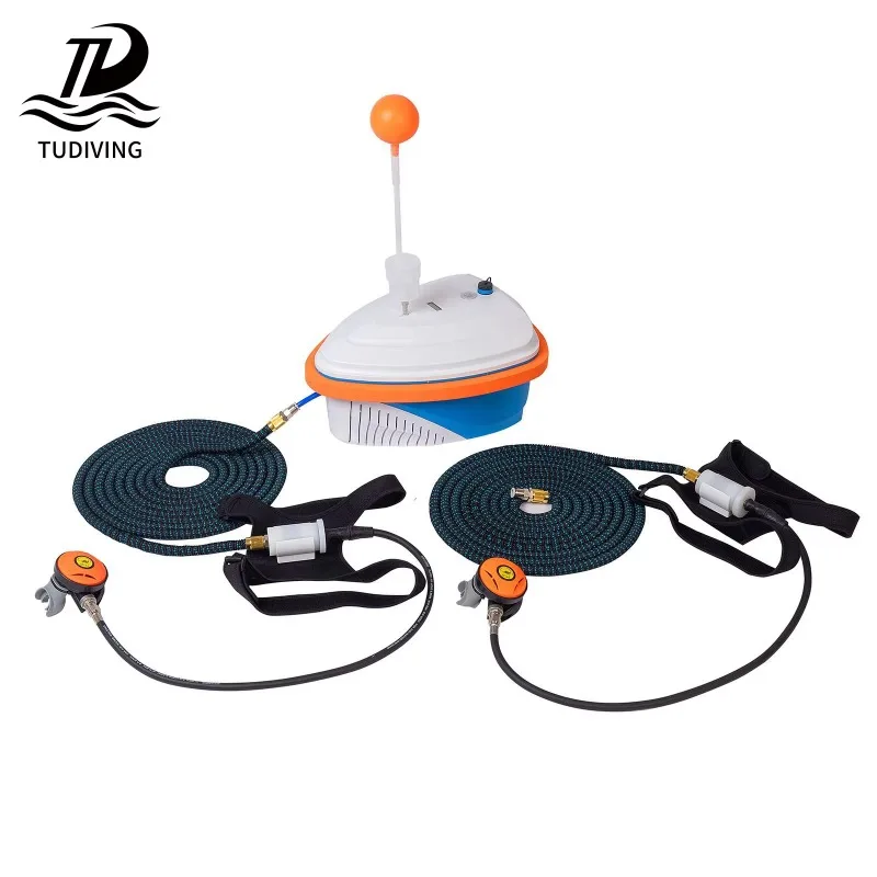 Convenient LY700 Dive 7Hours 15M Waterproof Protection Air Breathing Snorkeling Equipment Tankless Diving Ventilator
