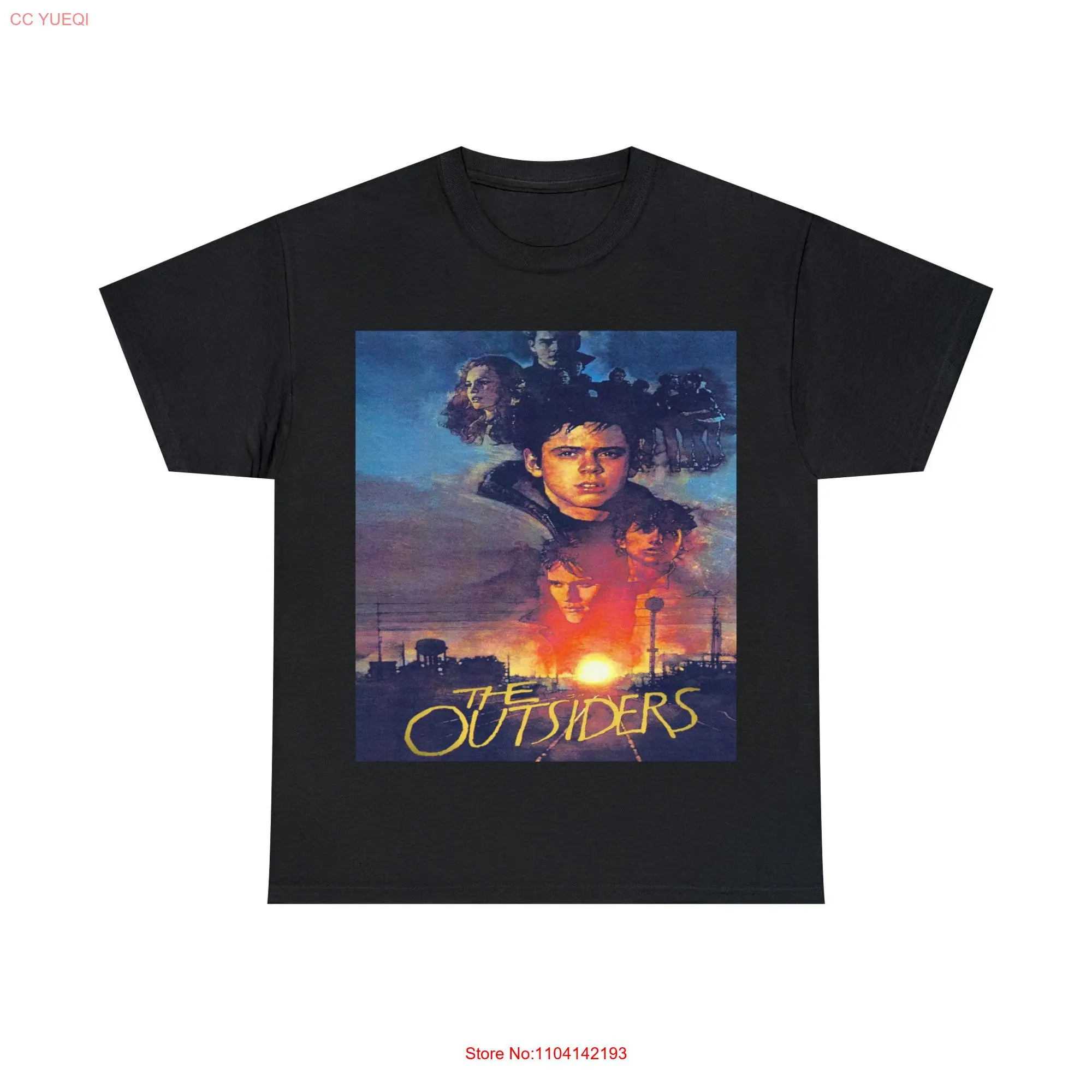 The Outsiders T Shirt long or short sleeves