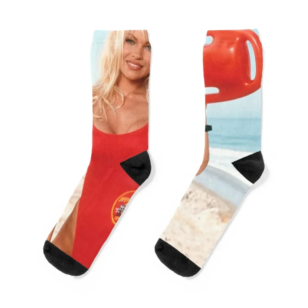 Pamela Anderson Baywatch Socks shoes cute heated christmass gift Socks For Women Men's