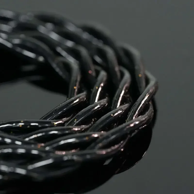 XINHS-127 Kabel słuchawkowy HiFi, ulepszony, modułowy w kształcie litery L, 2.5mm 4.4mm zbalansowany kabel, 3.5mm trzy w jednym kabel audio