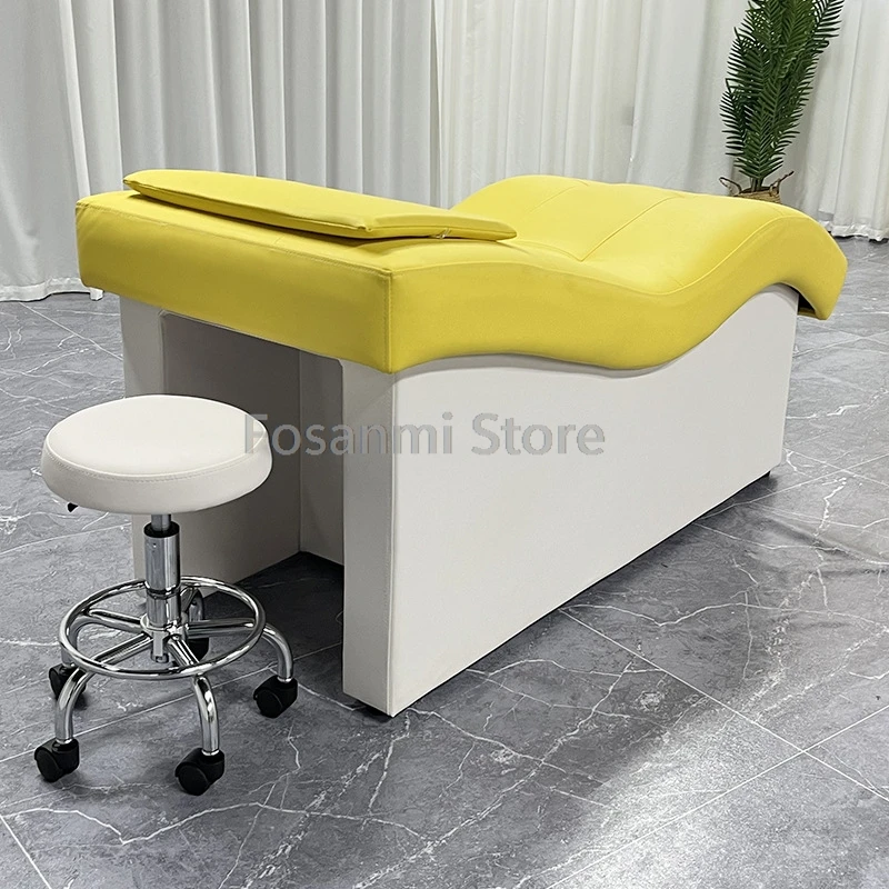 Luxury Beauty Salon Bed With Pillow For Beauty Salons Body Massage Beauty Massage And Nail Salon Bed Chair Set