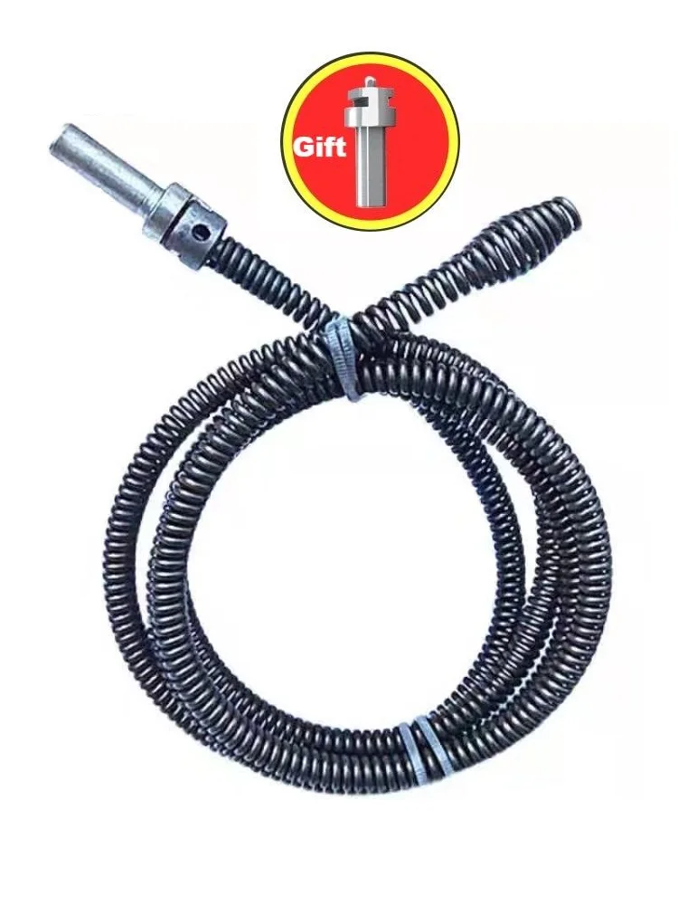 

Kitchen drain unclogging spring,For Unclogging Kitchen Toilet Floor Drains,Delivery electric drill connector