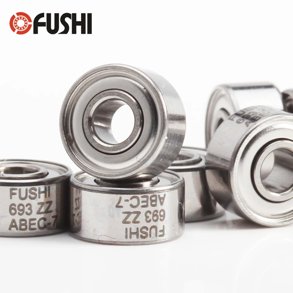 693ZZ Bearing 3*8*4 Mm ( 10 Pcs ) ABEC-7 Miniature Engine 693 ZZ