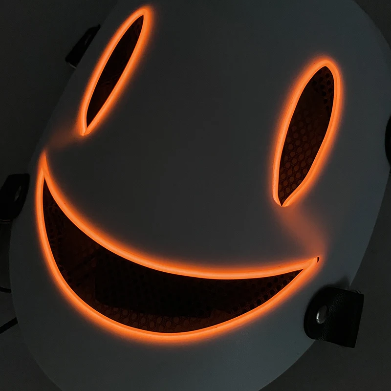 Maschera di invasione a LED ad alto aumento Cosplay Invasione ad alto aumento Ain Accessori per costumi Maschera Maschera per adulti Anime ad alta invasione LED
