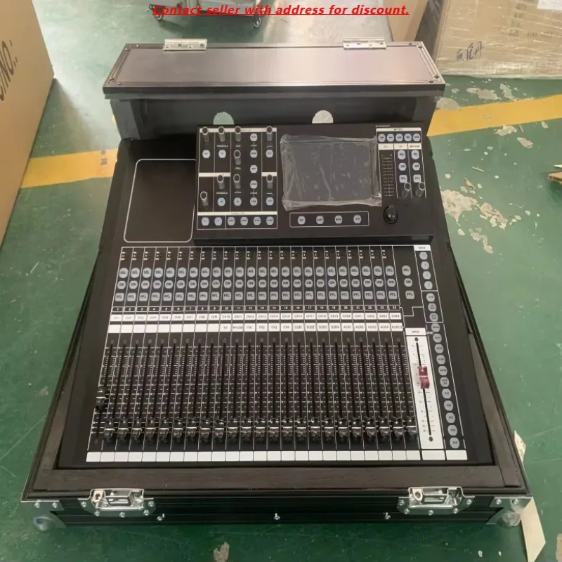

TX-32 Professional Audio Console Hot Sale 32CH Digital Mixer 100MM Motor Fader AES DJ Speaker Sound System Featuring DSP Effects
