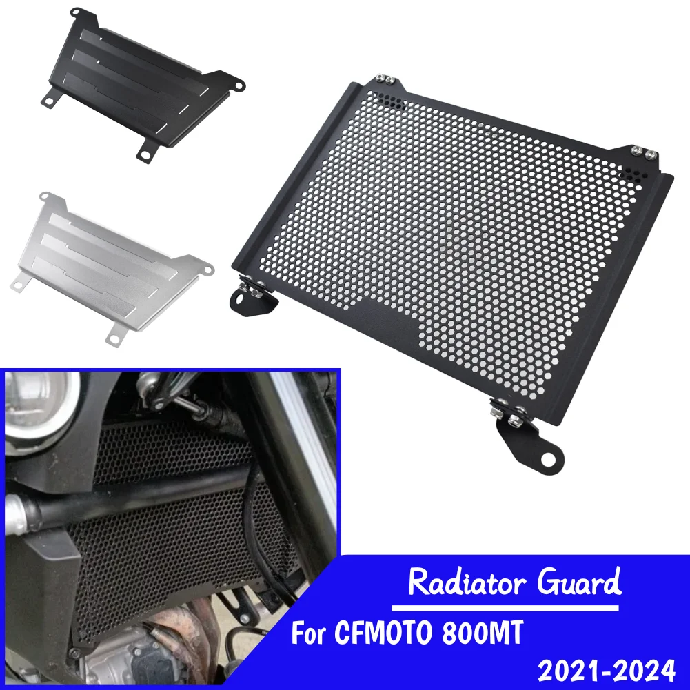 

800MT Radiator Guard Grille Cover Cooler Protector For CFMOTO 800 MT 2021-2024 Motorcycle Engine Skid Plate Accessories