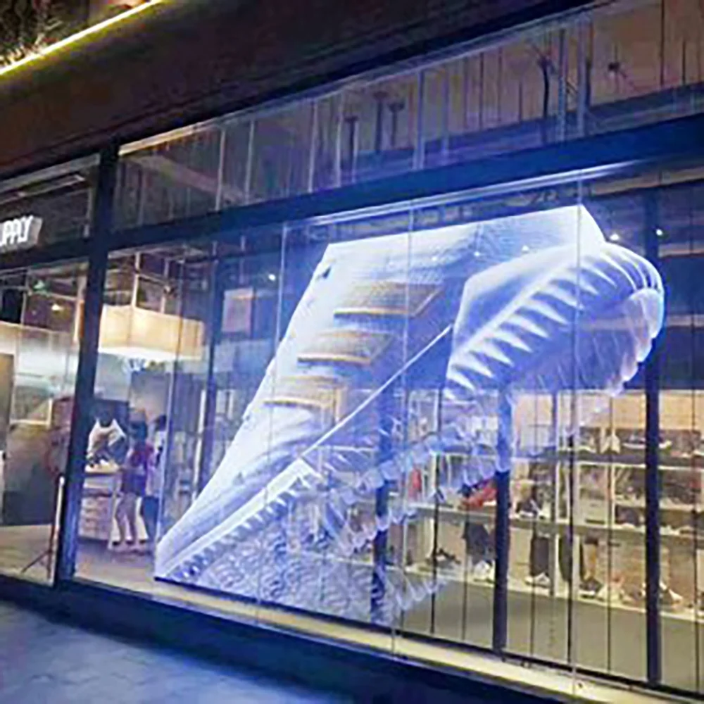 

Hot Seller:Display Thin Panel Holographic Transparent Screen. Video Wall Glass Advertising Transparent Led ScreenCustomizable
