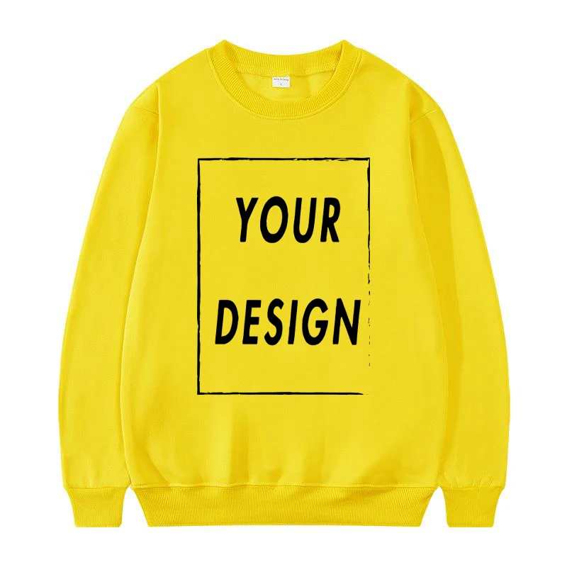 2025, neues Unisex-Sweatshirt ohne Hut, personalisieren Sie Ihr Logo, Rundhalspullover, modischer Freizeitpullover für Herren und Damen – Detail 9