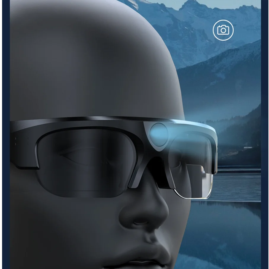 XV16 Sports DV Smart Bluetooth Glasses Can Call Listen to Music Ride And Shoot Bluetooth Earphone Audio Glasses action cam