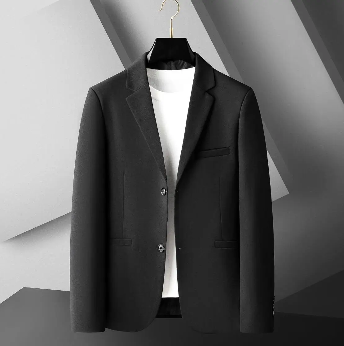 

2026 Men's High-End Boutique Blazer Suit Casual Business Top Coat Fashion Gentleman Party Four Seasons Elegant Coat