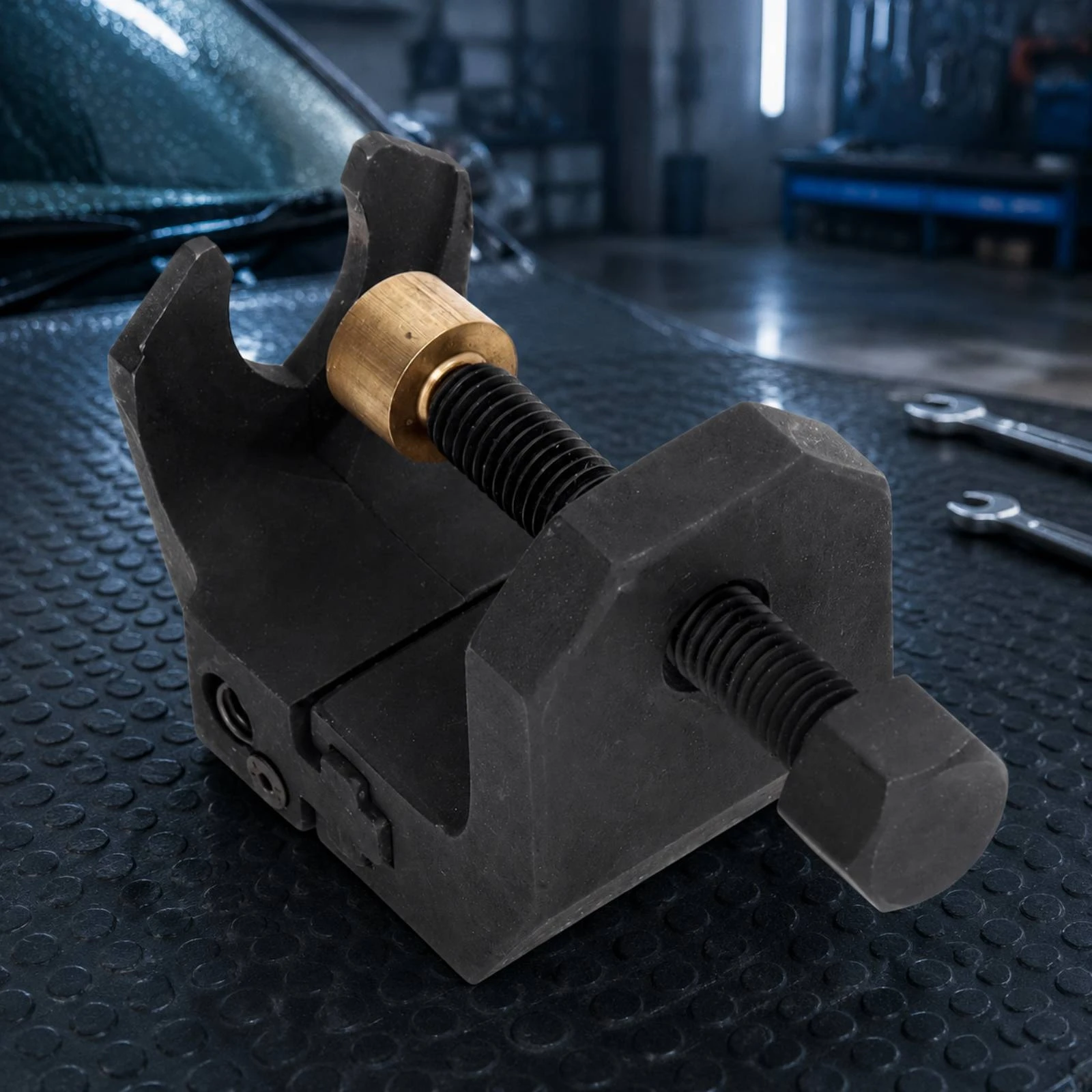 

Windshield Wiper Arm Puller Easy to Use Wiper Arm Removal Tool Adjustable Opening Carbon Steel for Garage