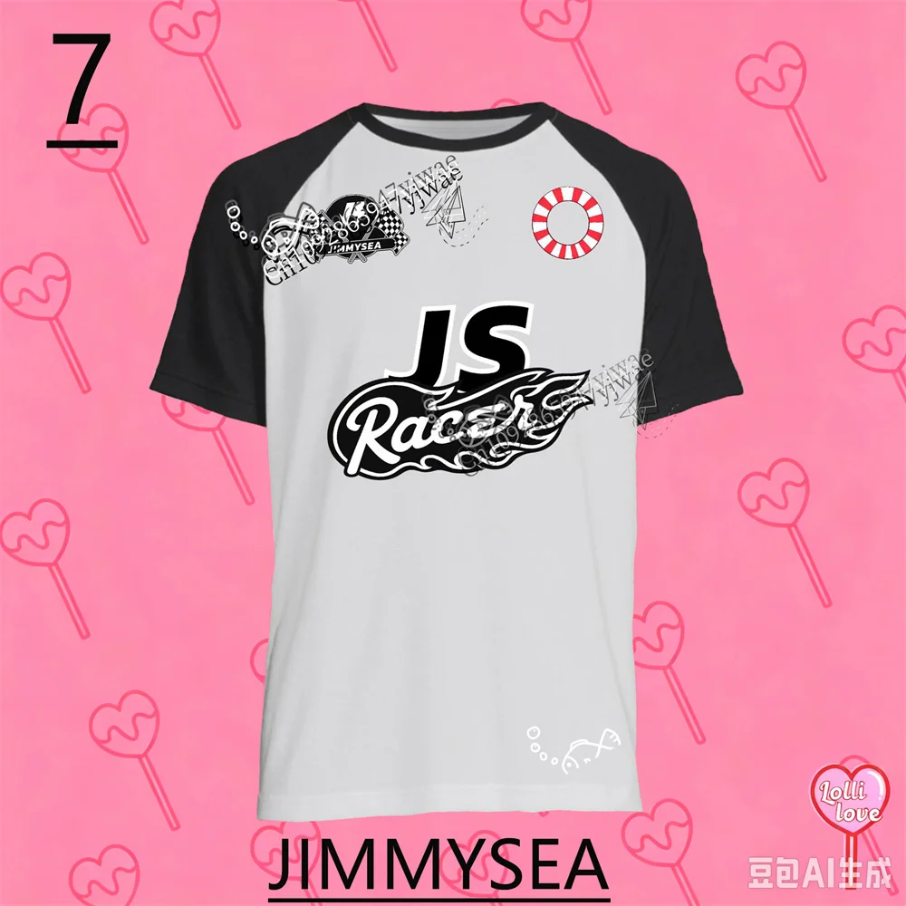 Gemini Fourth Jimmy Sea Pond Phuwin Bright Win 2026 Gmmtv I Love Out Loud Fan Fest: Heart Race Fan-Geschenk T-Shirts für Männer und Frauen – Detail 11