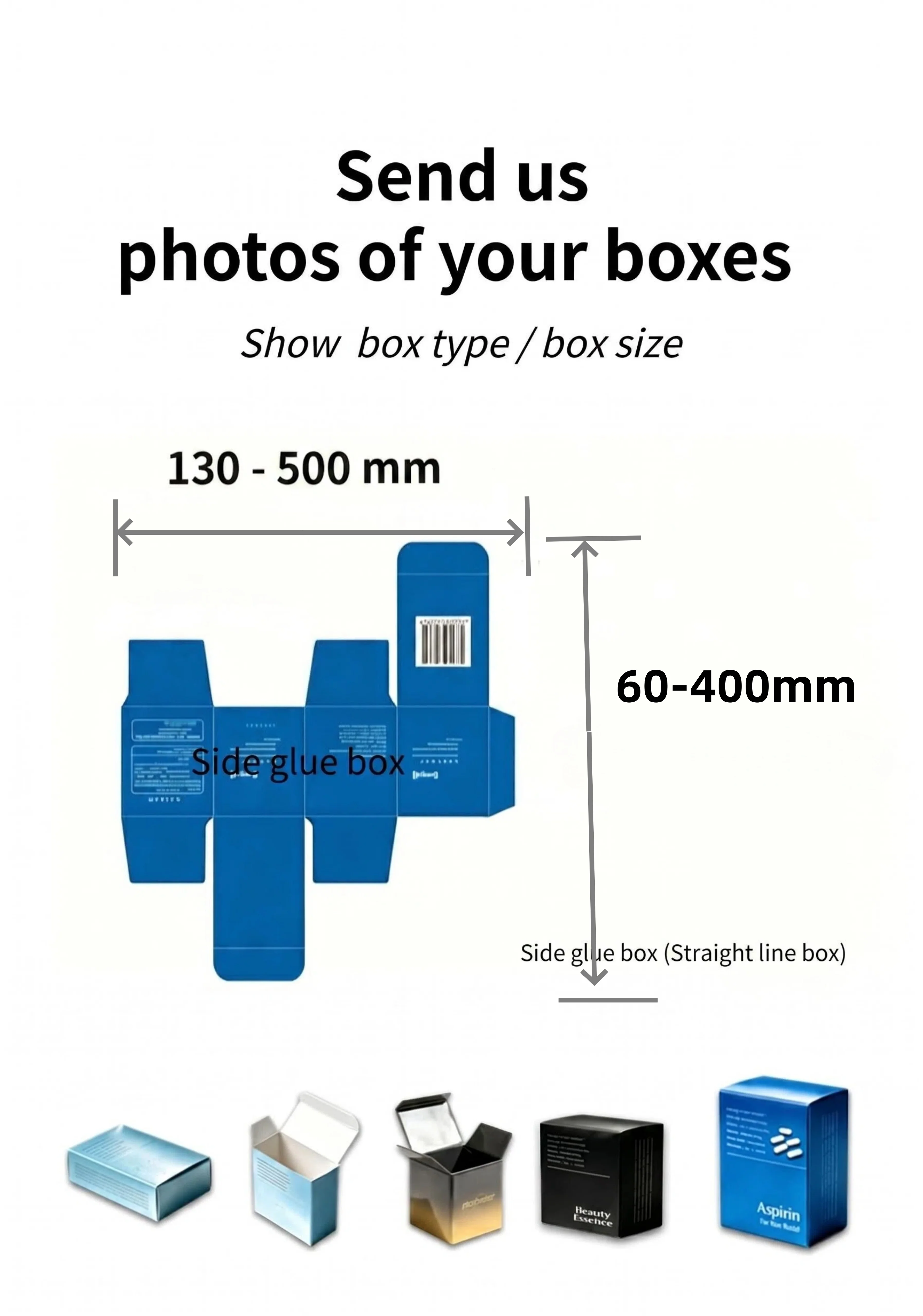 High Speed Electric Automatic Mini 580 Side Glue Folder Gluer with Precise PLC Linked Cold Glue System Wood Case Packaging