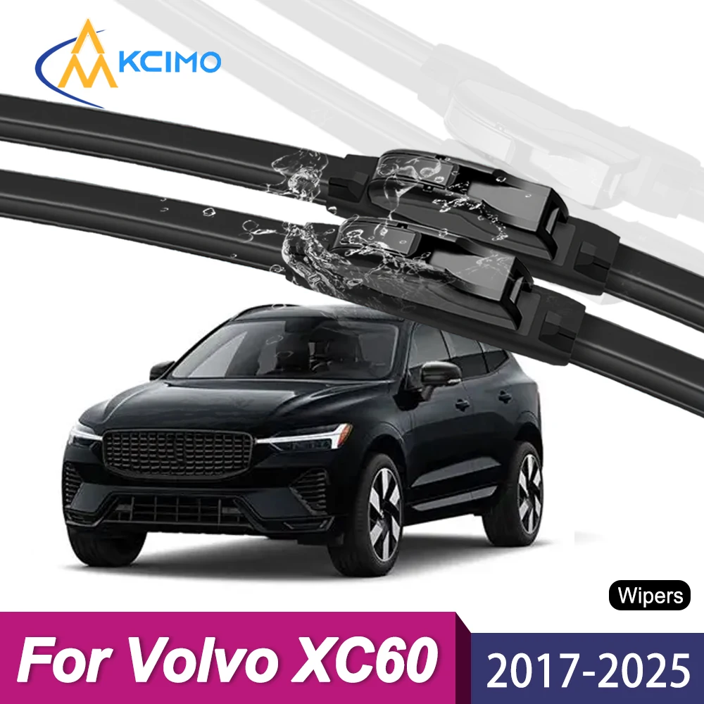 

Premium Hybrid Wiper Blades For Volvo XC60 2017-2025 Smooth Quiet Front Windshield Wiper Set