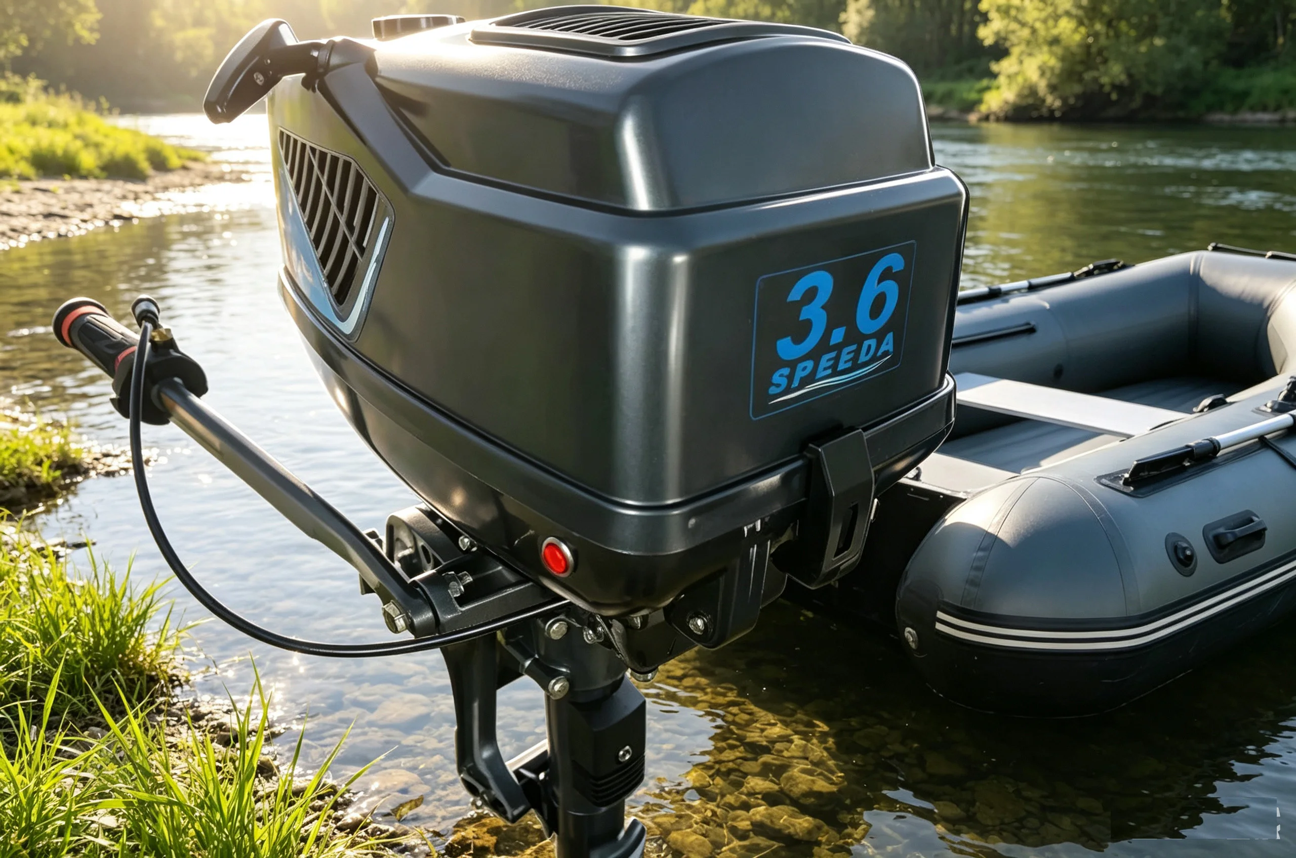 Promotion Marine Outboard Engines Petrol Outboard Motors YADAO 2-Stroke 3.6HP Good For Motors Boat