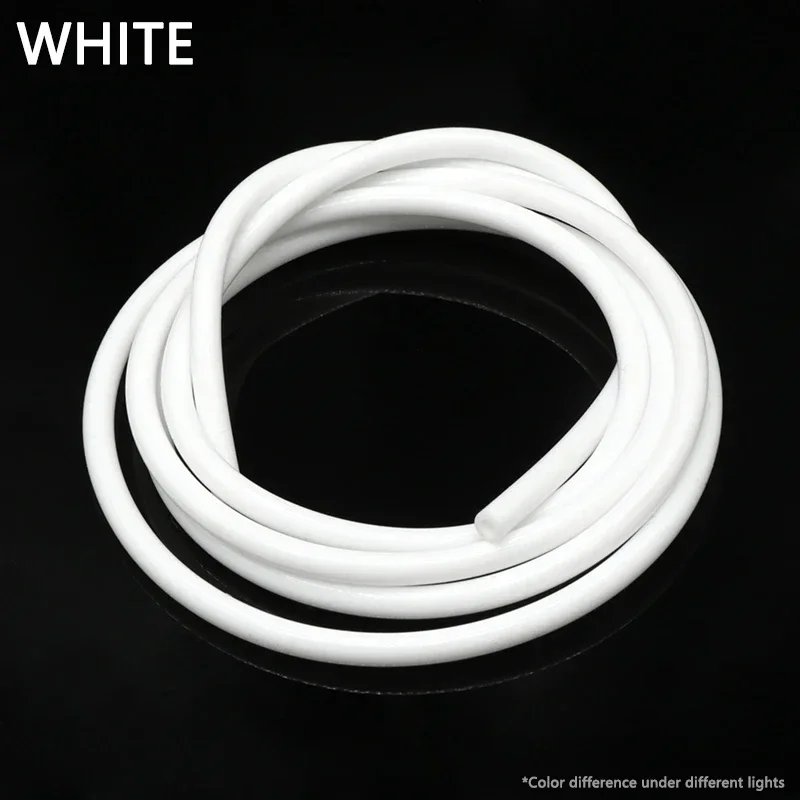 1/5/10M White Food Grade Silicone Rubber Hose ID 0.5 1 2 3 4 5 6 7 8 9 10 12 14 16 18 20 25 32mm Flexible Nontoxic Silicone Tube