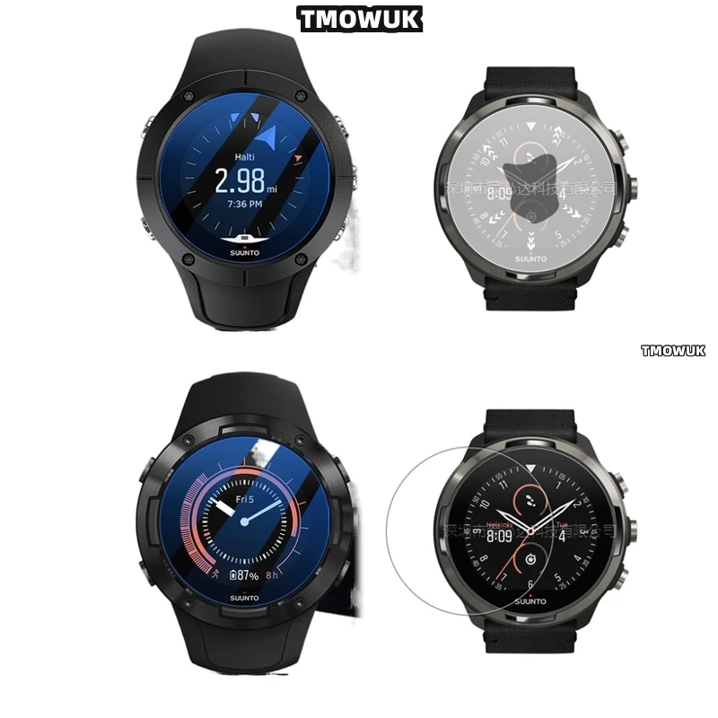 

For Suunto 5 7 9 Peak Pro Race S 45mm 49mm OCEAN Traverse AlphaAntiScratch 9HHD Tempered GlassSmart Watch Screen Pro